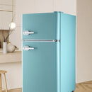 Refrigerador Compacto 3.5 Pies Cúbicos Mini Retro Doble Puer
