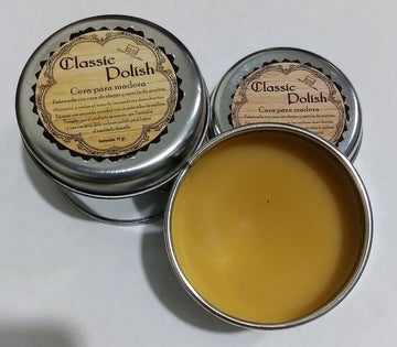 Cera De Abejas Pulido De Madera / Lata 90 Gr