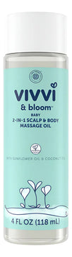 Vivvi & Bloom Suave Aceite De Masaje 2 En 1 Para El Cuero C.
