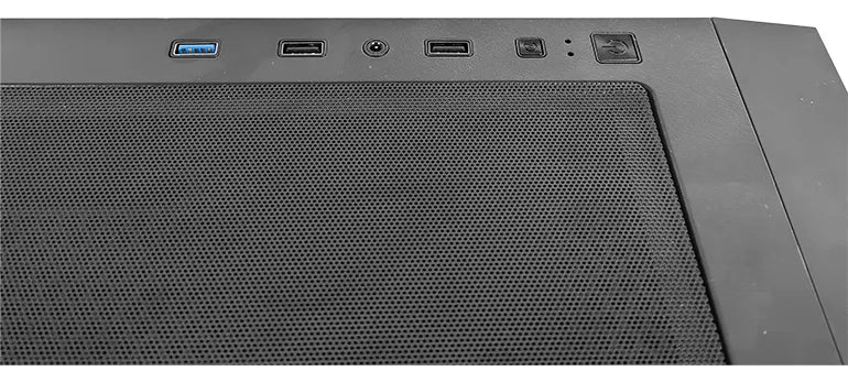 Gabinete Chasis Gamer Pc Argb Atx Con Controlador + 4 Cooler Negro