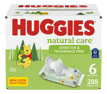 Huggies Natural Care - Toallitas Humedas Para Bebe, Adecuada