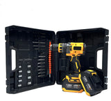 Taladro Inalámbrico Motor Brusslesh 80n.m 2b 500w Amarillo 60hz