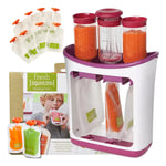 Dispensador De Alimentos Bebe Compota Papilla Squeeze Bolsas
