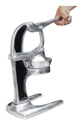 Exprimidor De Naranjas Semi Industrial Manual En Aluminio