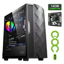 Chasis Gamer Diamond Coc Gamemax Negro