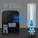 Mini Nevera Portátil Koolatron, Capacidad 4l, Color Negro
