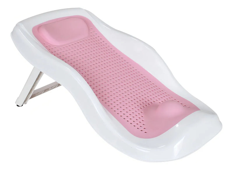 Bañera Bebe Plegable Portatil Wanda Happy Baby Color Rosa