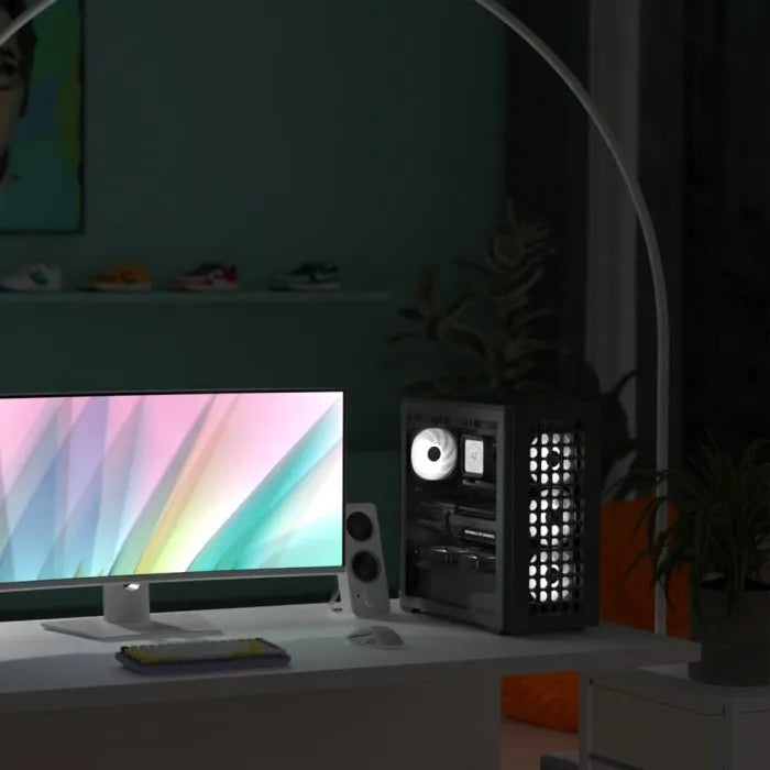 Gabinete Gamer Aerocool D502a Negro 4 Ventiladores Argb