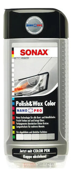 Sonax Polish & Wax Abrillantador Y Cera Color Gris Plata