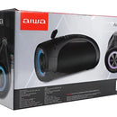 Parlante AIWA Bluetooth Portatil AWS600BT 50W RMS Boombox Color Negro