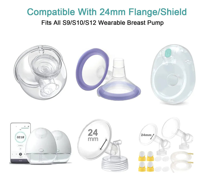 Insertos De Brida De 0.512 In Para Medela, Spectra Escudos/b