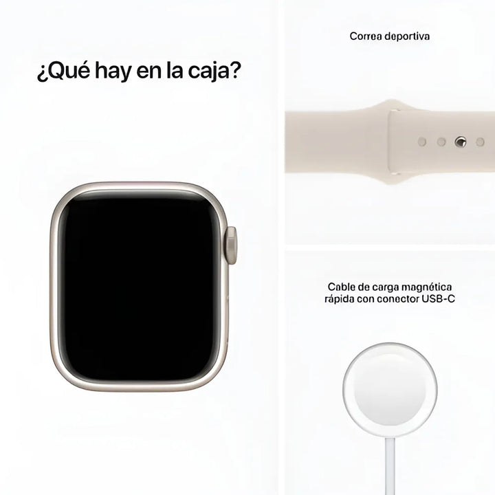 Apple Watch Se 2da Generacion 44mm Starlight Aluminum M/l
