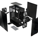 Gabinete para computadora de escritorio Asus TUF Gaming GT301 negro
