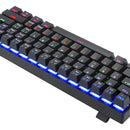 Teclado Gamer T-dagger Arena T-tgk321 Qwerty T-dagger Brown Español Color Negro Con Luz Rainbow