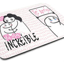 Mouse Pad Flork, Madre Tu Eres Increible, Para Regalo, Meme