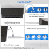 Iorbur Lavadora Y Secadora Portatil De 24 Libras, Lavadora P