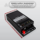 Fuente De Poder 500w Apevia Itx Modular Para Pc