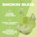 Audífonos Inalámbricos Skullcandy Smokin Buds Matcha Color Verde