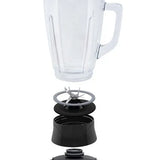 Licuadora Imusa Infiny Force XL 10 2.2 L negra con vaso de vidrio