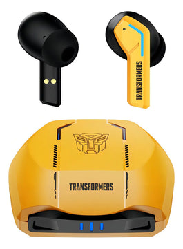 Audífonos Inalámbricos Para Juegos Transformer Tf-t06 Color Amarillo