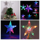 Estrella Led Multicolor Para Árbol De Navidad Colores