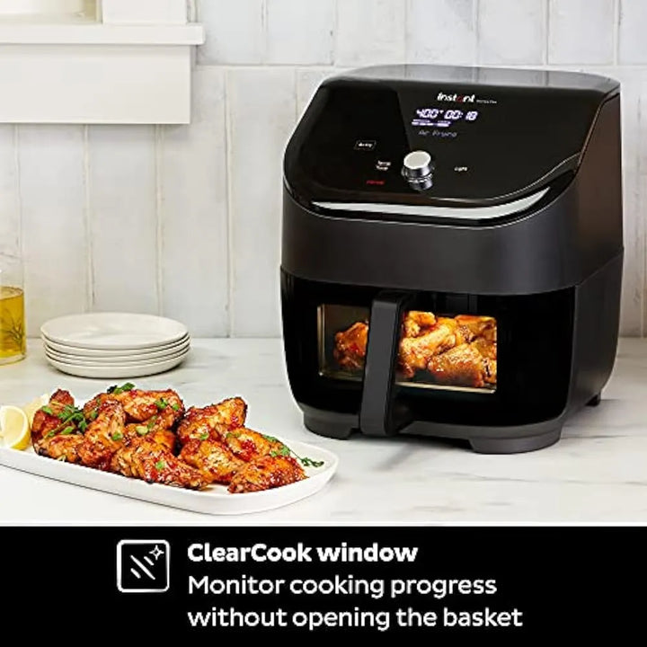 Instant Vortex Plus Air Fryer Con Clearcook, 6 Cuartos, 6 En