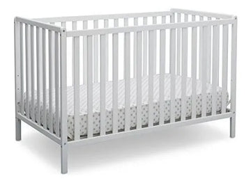 Cuna Convertible Delta Children Heartland 4in1 Bianca White