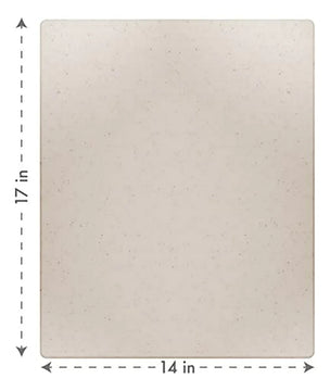 Dexas Superboard Reversible 14 X17 Oatmeal Pastry Board - D