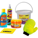 Kit Simoniz Cera Shampoo Silicona Espuma Auto Carro