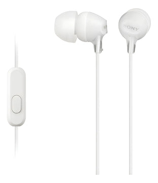 Audífonos Sony Internos Y Funcion Manos Libres Color Blanco