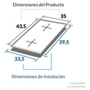 Estufa Eléctrica De 2 Puestos Challenger - Ref. Sp 5002 220v