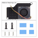 Disipador Con Ventilador Activo Para Raspberry Pi 5