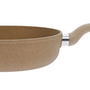 Sartén Imusa Terra De 24cm Arena Con Tapa De Vidrio Color Beige