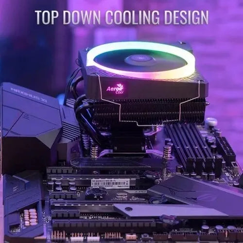 Disipador Gaming Aerocool Cylon 3h Rgb Amd Intel Lga1700
