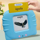 Lector Tarjetas Interactivas Inglés, Español 255 Tarjetas Azul,rosa