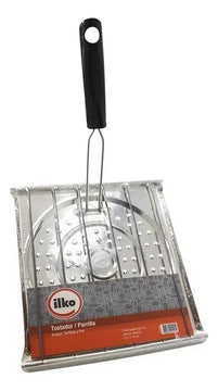 Parrilla Para Arepas Ilko 21.5x19 Cm Color Gris
