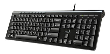 Teclado Genius Slimstar 230 Usb Alambrico Negro