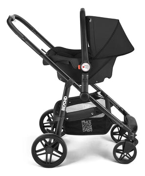 Coche Moises Y Travel System Beyond Negro 2 En 1