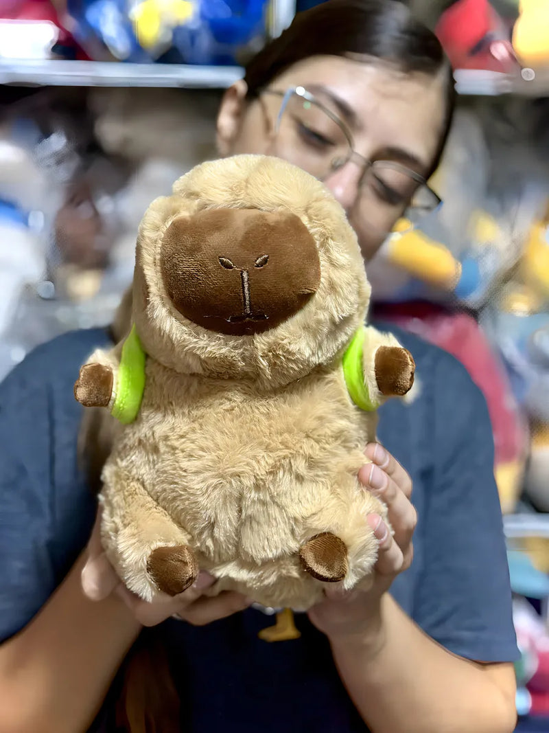 Capibara Peluche Mediano Fino Perfumado Color Café