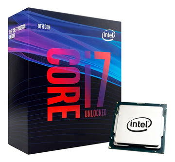 Procesador gamer Intel Core i7-9700K BX80684I79700K de 8 núcleos y 4.9GHz de frecuencia con gráfica integrada