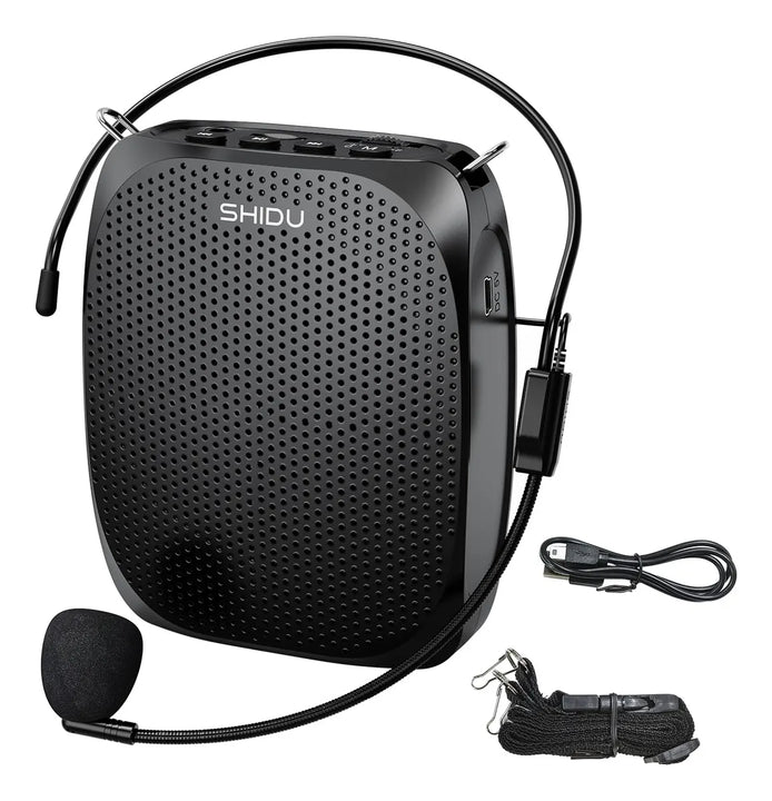 Amplificador De Voz Portátil Recargable Para Profesores Y Gu