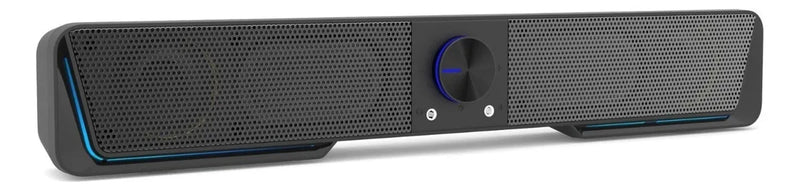Altavoz Redragon Darknets Gs570 Rgb con barra de sonido, color negro