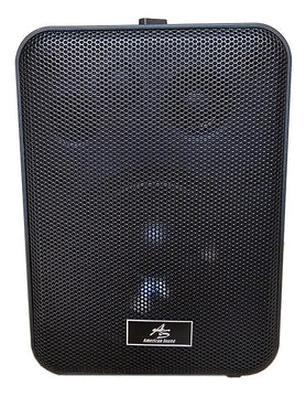 Parlante 4 Pulgadas 2 Vias 20w Mas Soporte American Sound Negro