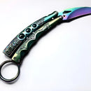 Navaja Cuchillo Mariposa Karambit ´puñal Supervivencia Daga No