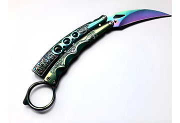 Navaja Cuchillo Mariposa Karambit ´puñal Supervivencia Daga No