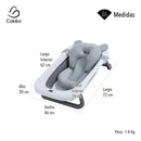 Tina Bañera Plegable Para Bebé Color Gris Tina Bañera Plegable Para Bebé