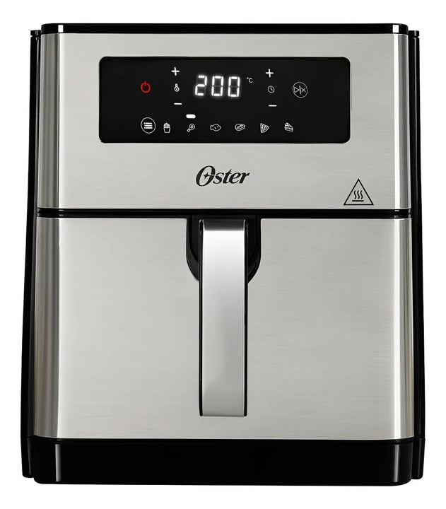 Freidora De Aire Digital Oster 9 Lltr Diamondforce Air Fryer Plateado