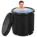 Bañera Recuperación Baño De Hielo O Calor Portátil Inmersion Negro