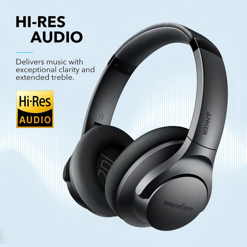Fone de ouvido over-ear sem fio Soundcore Life Series Life Q20 A3025 black