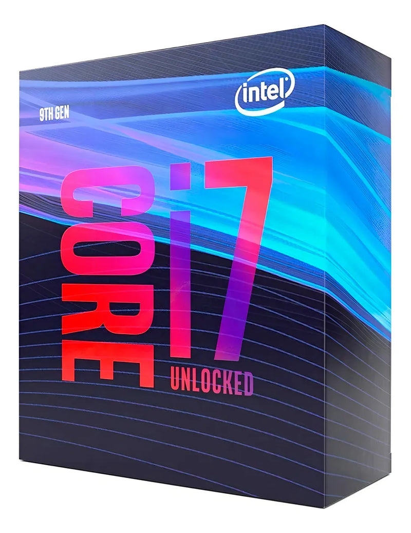 Procesador gamer Intel Core i7-9700K BX80684I79700K de 8 núcleos y 4.9GHz de frecuencia con gráfica integrada
